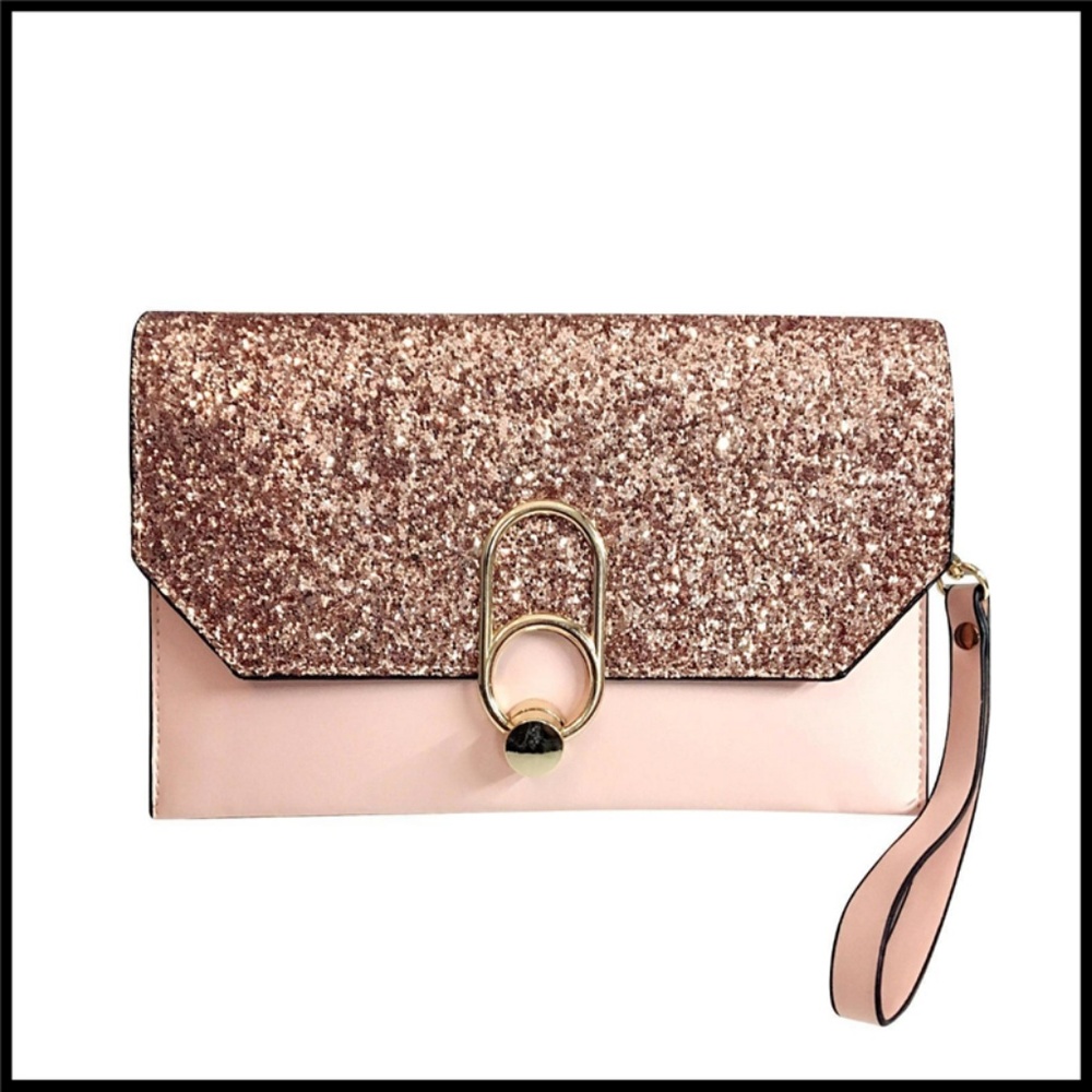 NEW SUNSET Clutch Crossbody - Picture 2 of 3